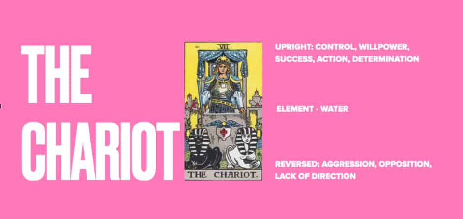 The Chariot Tarot Card Meaning – Love, Money, Career, Health